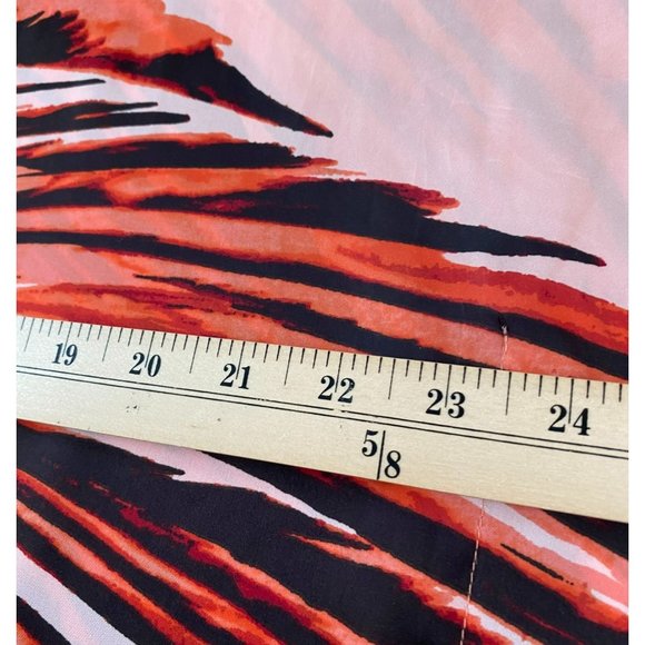 Dana Buchman Womens Relaxed Geometric Swirl Lightweight Poncho Size M Artsy Boho - Picture 9 of 10